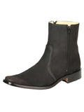 Botin Vaquero Casual de Vestir Besserro doble Cierre Piel cabra Premium
