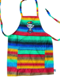 Mandil Tradicional Mexicano Mandil de Sarape Sarape Apron Custom Aprons