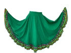 Authentic Mexican skirt for women traditional made by Original Mexican Artisans - Folklorico Dress - folklorico skirt for womens , Mexican folklorico skirts