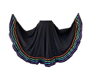 Authentic Mexican skirt for women traditional made by Original Mexican Artisans - Folklorico Dress - folklorico skirt for womens , Mexican folklorico skirts