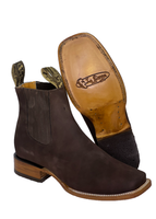 Botin Rodeo Suela de Cuero Piel Nobuk