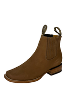 Botin Rodeo Suela de Cuero Piel Nobuk